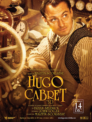 Movie poster for the movie "Hugo"