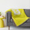 Monogram Yellow Trendy Simple Color Square
